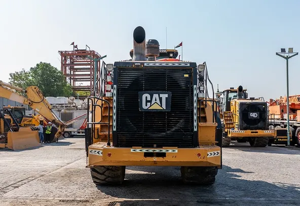 2020 Caterpillar 988K Wheel Loader Rear View