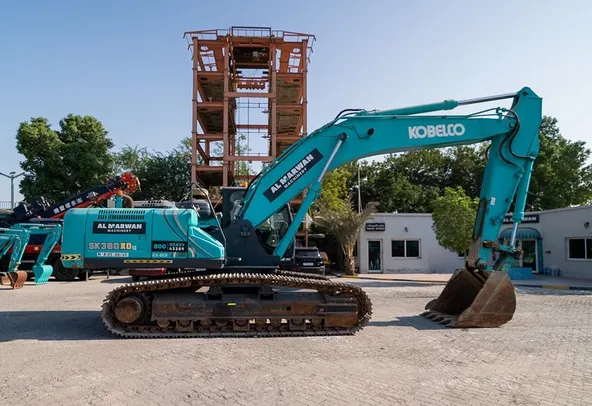 2023 Kobelco SK380XDLC-10 Track Excavator Right Side View