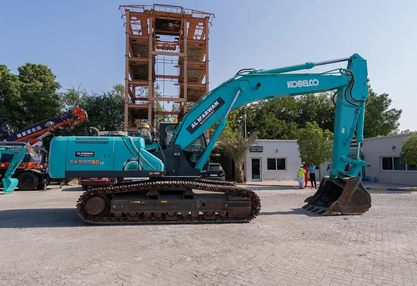 2022 Kobelco SK380XDLC-10 Track Excavator Right Side View