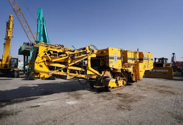 2001 CMI (Terex) PR800-7 Cold Miller front left view - Al Marwan Heavy Machinery