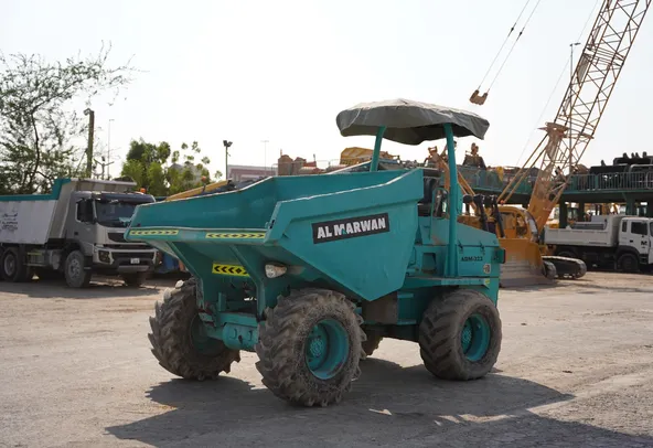 9-Ton Articulated Mini Dumper for Rent | Al Marwan