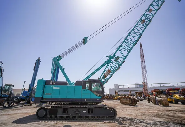 New CKS800 Kobelco Cranes Right Side View