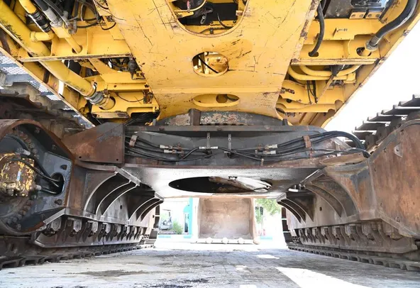 2005 Komatsu PC1250-7 Track Excavator Undercarriage view - Al Marwan Machinery