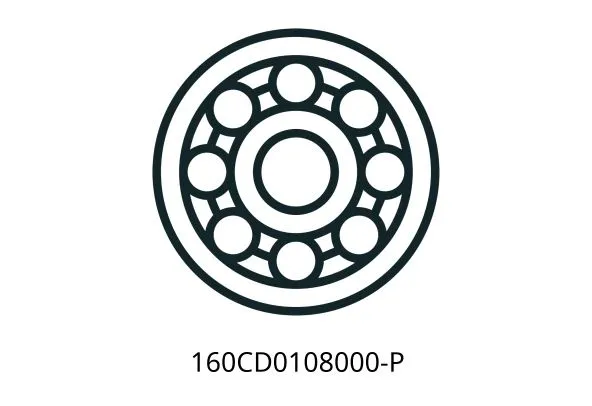 160CD0108000-P (15T)(18T) Door frame bearings (accessories)
