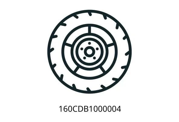 160CDB1000004 (15T)(18T) Outer spacer sleeve