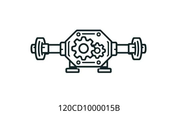 120CD1000015B (15T)(18T) link pin