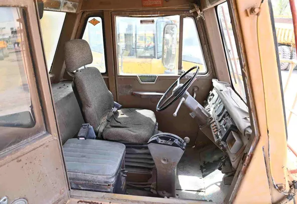 1980 Cat 769C Rigid Dump Truck Cabin View - RD-0184