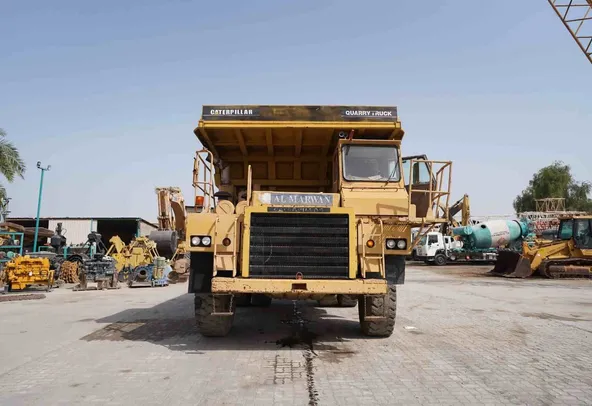 1980 Cat 769C Rigid Dump Truck Front View - RD-0184