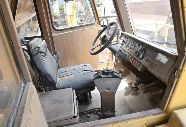 1982 Cat 769C Rigid Dump Truck Cabin View - RD-0152