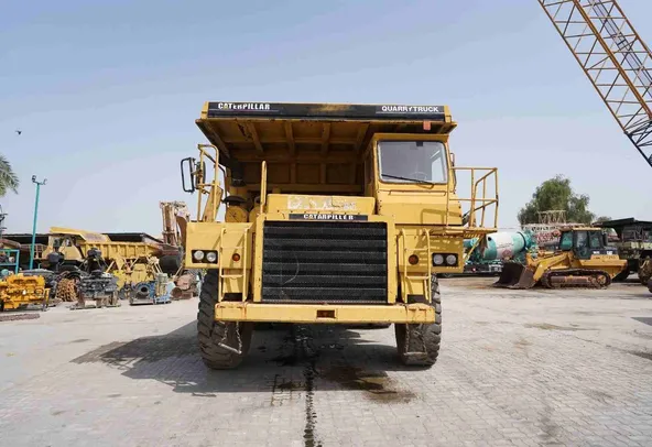 1982 Cat 769C Rigid Dump Truck Front View - RD-0152