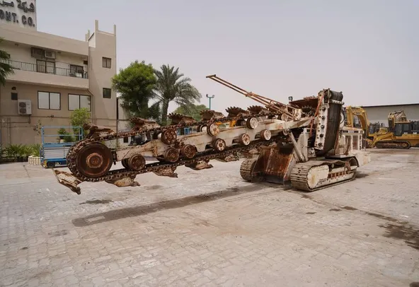 1989 Capitol CTC-810 Track Trencher