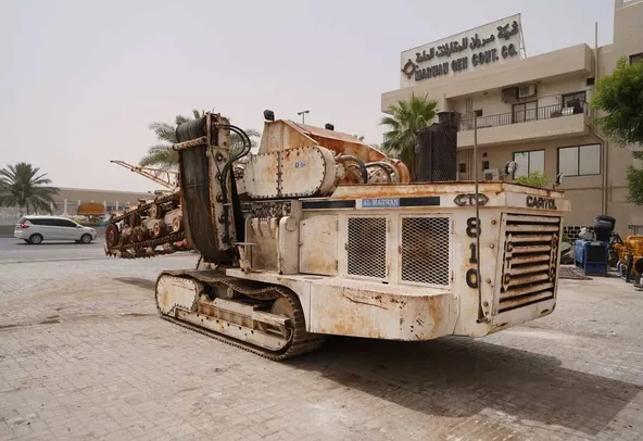 1989 Capitol CTC-810 Track Trencher