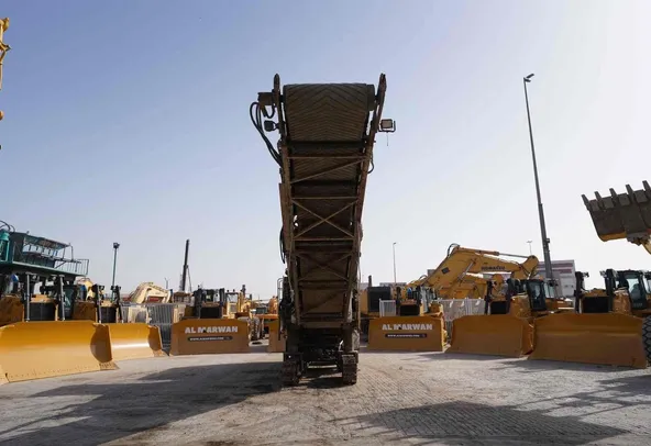 1995 Wirtgen 2100DC Cold Miller Front View - AS-0040