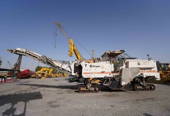 1995 Wirtgen 2100DC Cold Miller Left View - AS-0040