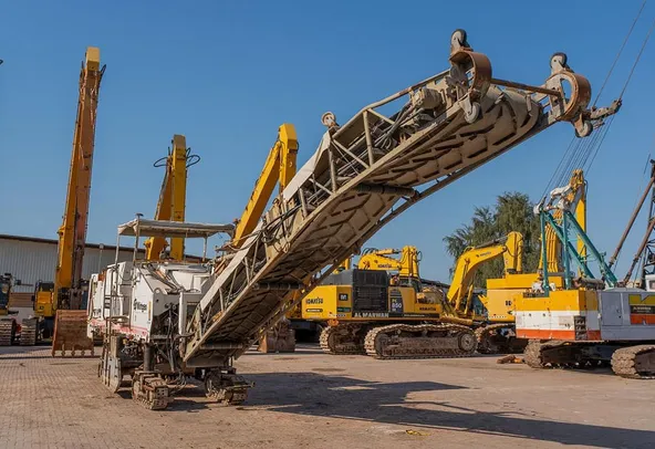 1995 Wirtgen 2000DC Cold Miller Front Right View