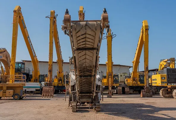 1995 Wirtgen 2000DC Cold Miller Front View