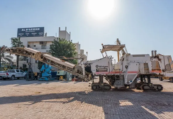 1995 Wirtgen 2000DC Cold Miller Left Side View