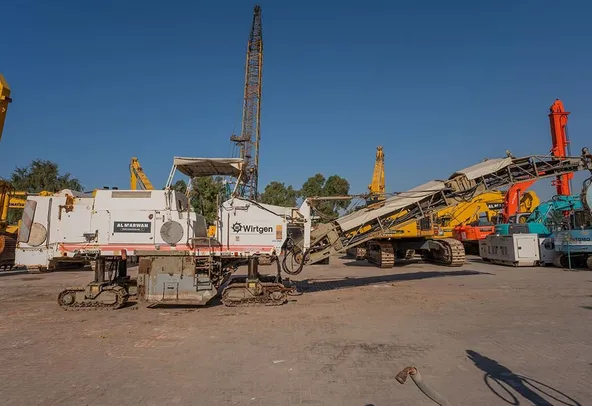 1995 Wirtgen 2000DC Cold Miller Right Side View