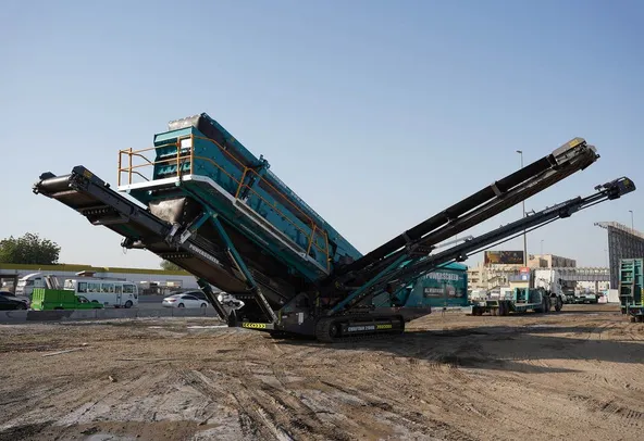 Rent Screening Machines: Aggregates, Minerals | Al Marwan