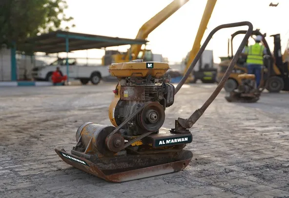 2005 Sakai PC100 Plate Compactor front left - Al Marwan Machinery