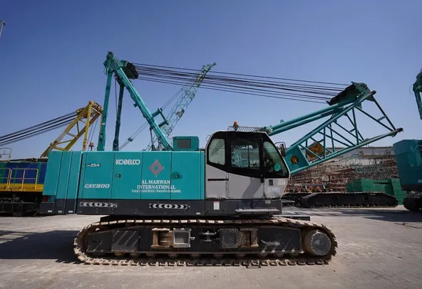 2009 Kobelco CKE800-1F Crawler Crane CRC-0254 Right side view| Al Marwan Machinery