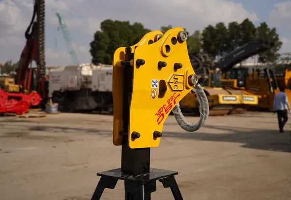 2024 Brand-New Jisung JSC JSB40BL Small-Range Box-Shaped Side-Type Hydraulic Rock Breaker Jackhammer Mini Excavator Backhoe Loader Attachment
