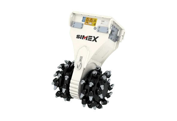 Upgrade with the new Simex TF 3100 Cutter Head Attachment-Front-Left-View