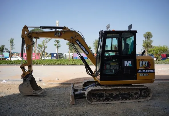 Like-New Cat 305.5E2 Mini Excavator 2021 | Al Marwan