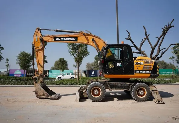 2017 JCB JS175WT2 Medium 17 Ton Wheel Excavator Wheeled Digger