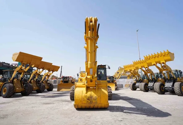 2002 Komatsu PC800SE-6 Track Excavator Front View - EX-0118