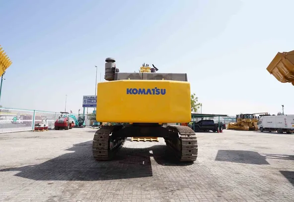 2002 Komatsu PC800SE-6 Track Excavator Rear View - EX-0118