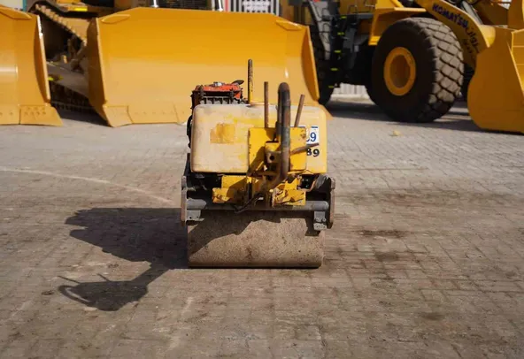2003 Sakai HV51ST Walk-Behind Roller Rear Left View - RO-0089