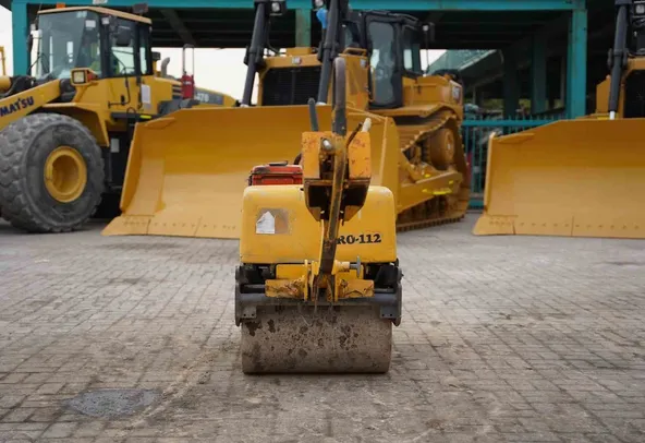 2003 Sakai HV51ST Walk-Behind Roller Rear View - RO-0112