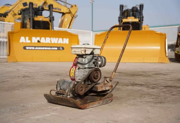 2003 Sakai PC100 Plate Compactor Front Left View - CP-0120