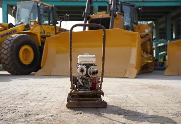 2003 Sakai PC100 Plate Compactor Rear View - CP-0120