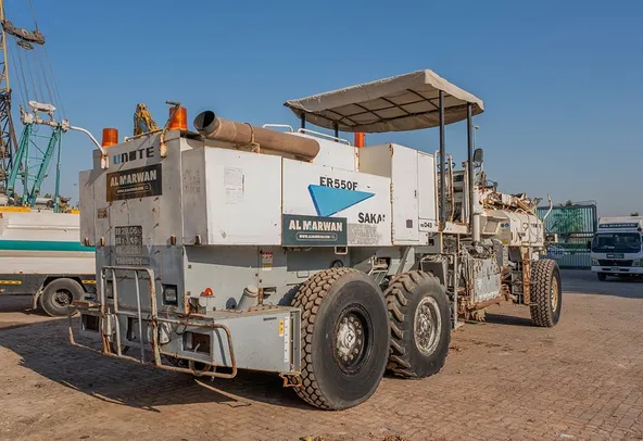 2003 Sakai ER550F Road Cutter Cold Miller Rear Right View