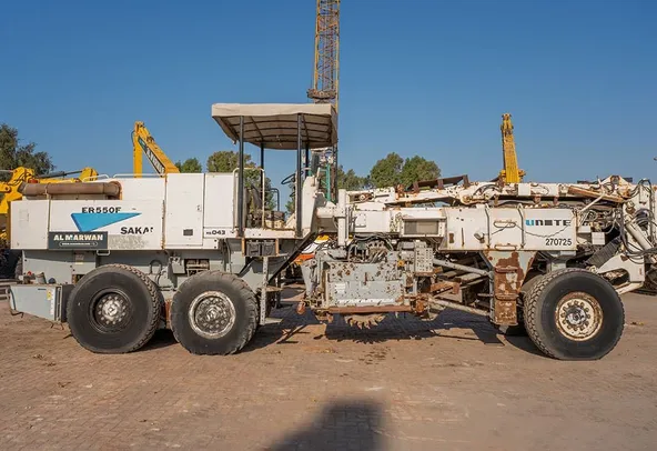 2003 Sakai ER550F Road Cutter Cold Miller Right Side View