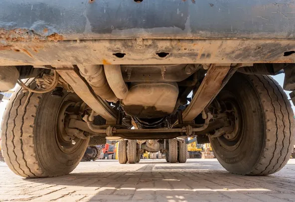 2005 Volvo FM12 6x4 Water Truck Under carriage View