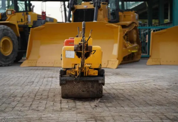 2004 Sakai HV51ST Walk-Behind Roller Rear View - RO-0127