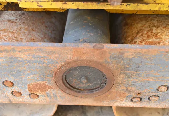 2004 Sakai HV51ST Walk-Behind Roller Undercarriage View - RO-0135