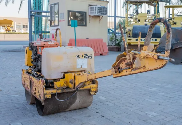 2004 Sakai HV60ST Walk-Behind Roller Rear Left View