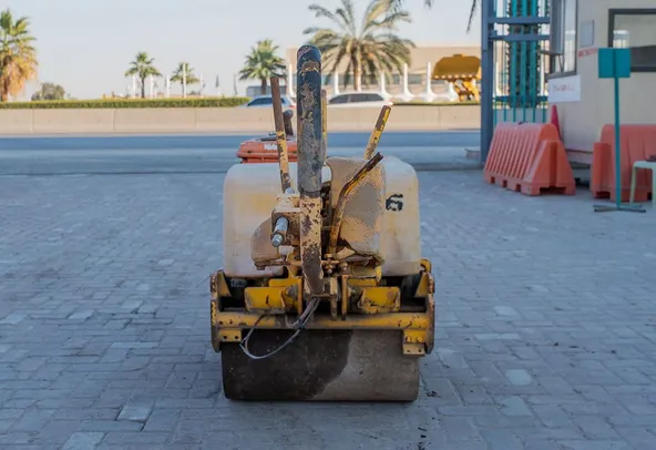 2004 Sakai HV60ST Walk-Behind Roller Rear View