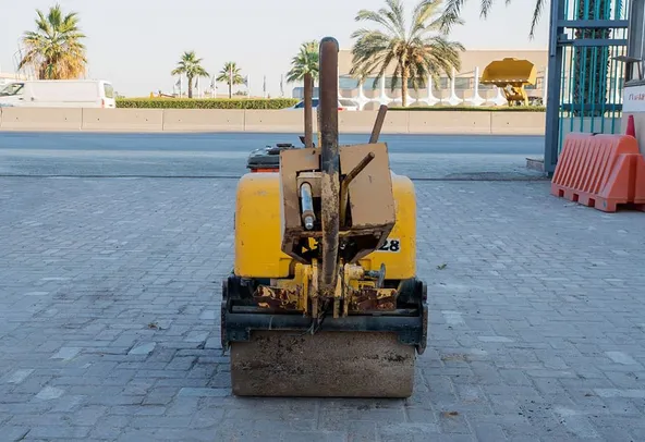 2004 Sakai HV60ST Walk-Behind Roller Rear View