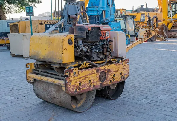 2004 Sakai HV60ST Walk-Behind Roller Front Left View