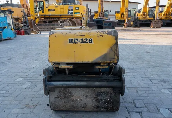 2004 Sakai HV60ST Walk-Behind Roller Front View