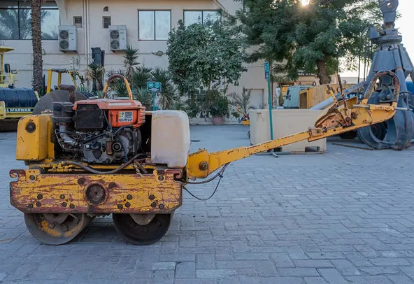 2004 Sakai HV60ST Walk-Behind Roller Left Side View