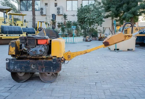 2004 Sakai HV60ST Walk-Behind Roller Left Side View