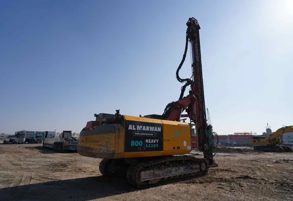 2005 Sennebogen Zeppelin SR35 ABI Mobilram 14-17 Piling Rig Rear Right View - PD-0062