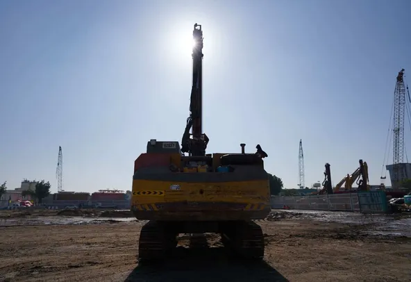 2005 Sennebogen Zeppelin SR35 ABI Mobilram 14-17 Piling Rig Rear View - PD-0062