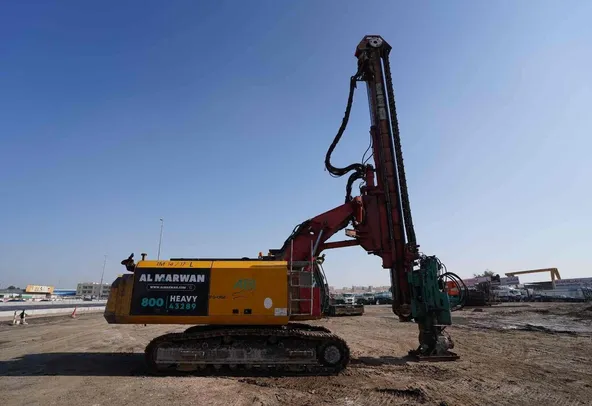 2005 Sennebogen Zeppelin SR35 ABI Mobilram 14-17 Piling Rig Right View - PD-0062